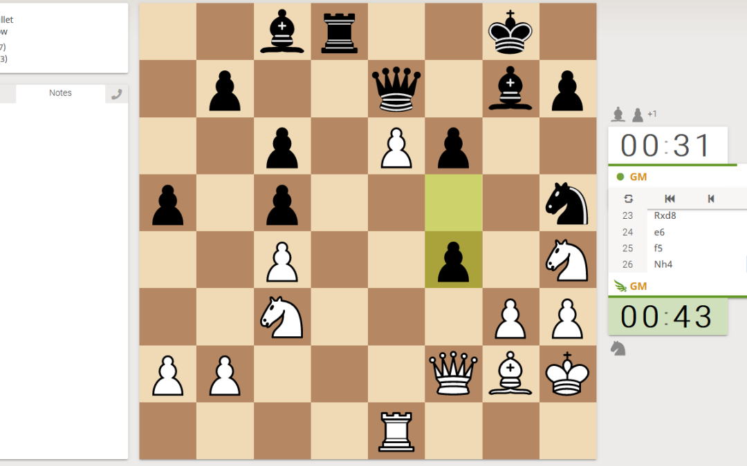 Počitniški spletni šahovski turnir